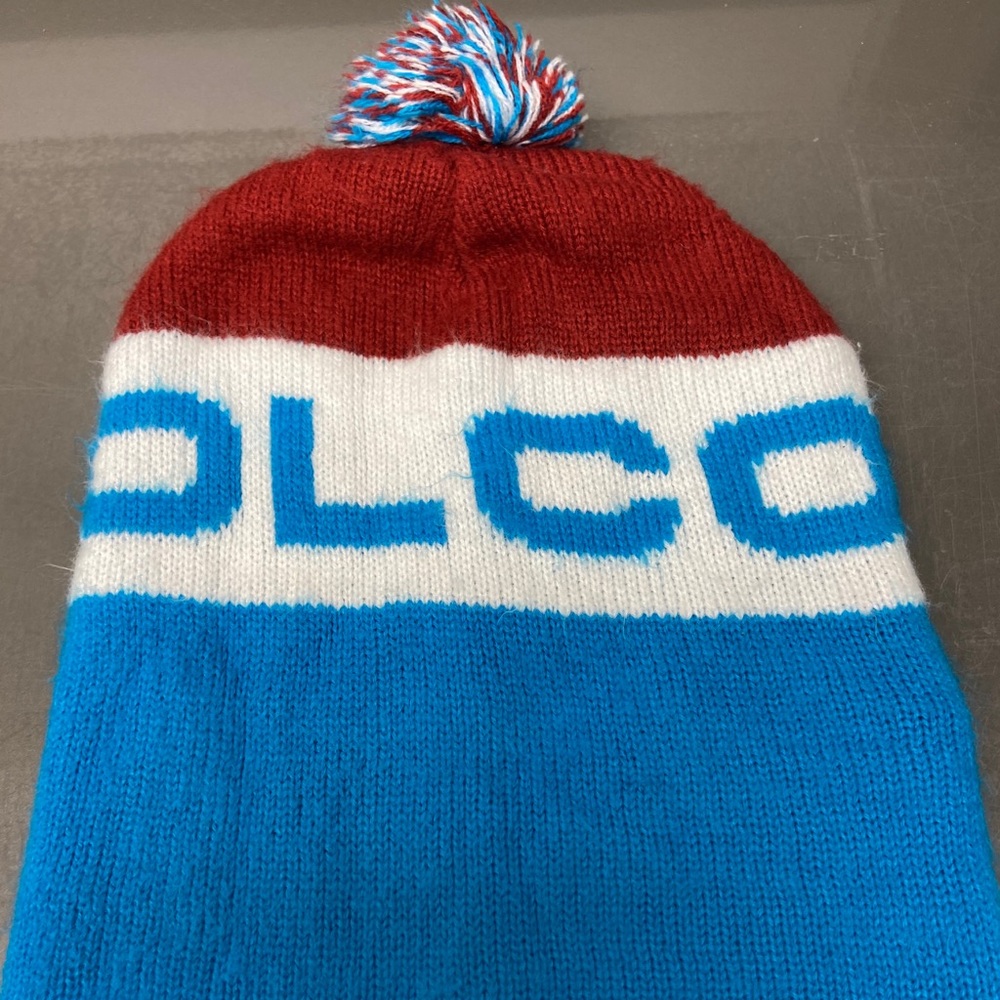 Volcom color block beanie